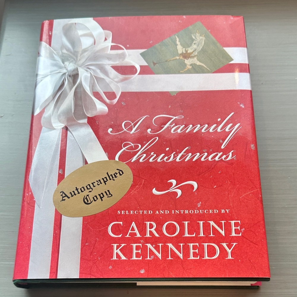 A Family Christmas Book - Red Cover